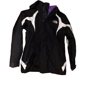 North face girls 3 in 1 tri-climate ski jacket coat size Medium 10/12 snow